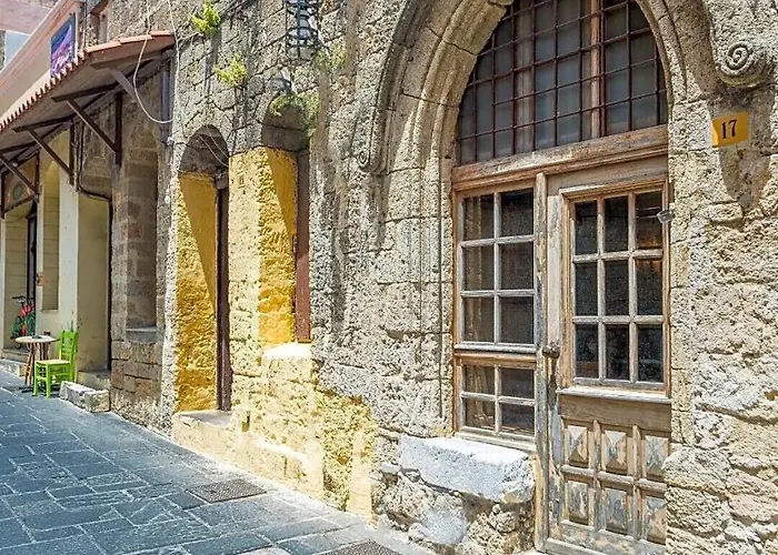 St. John House With Dome In Old Town Rhodes Daire
